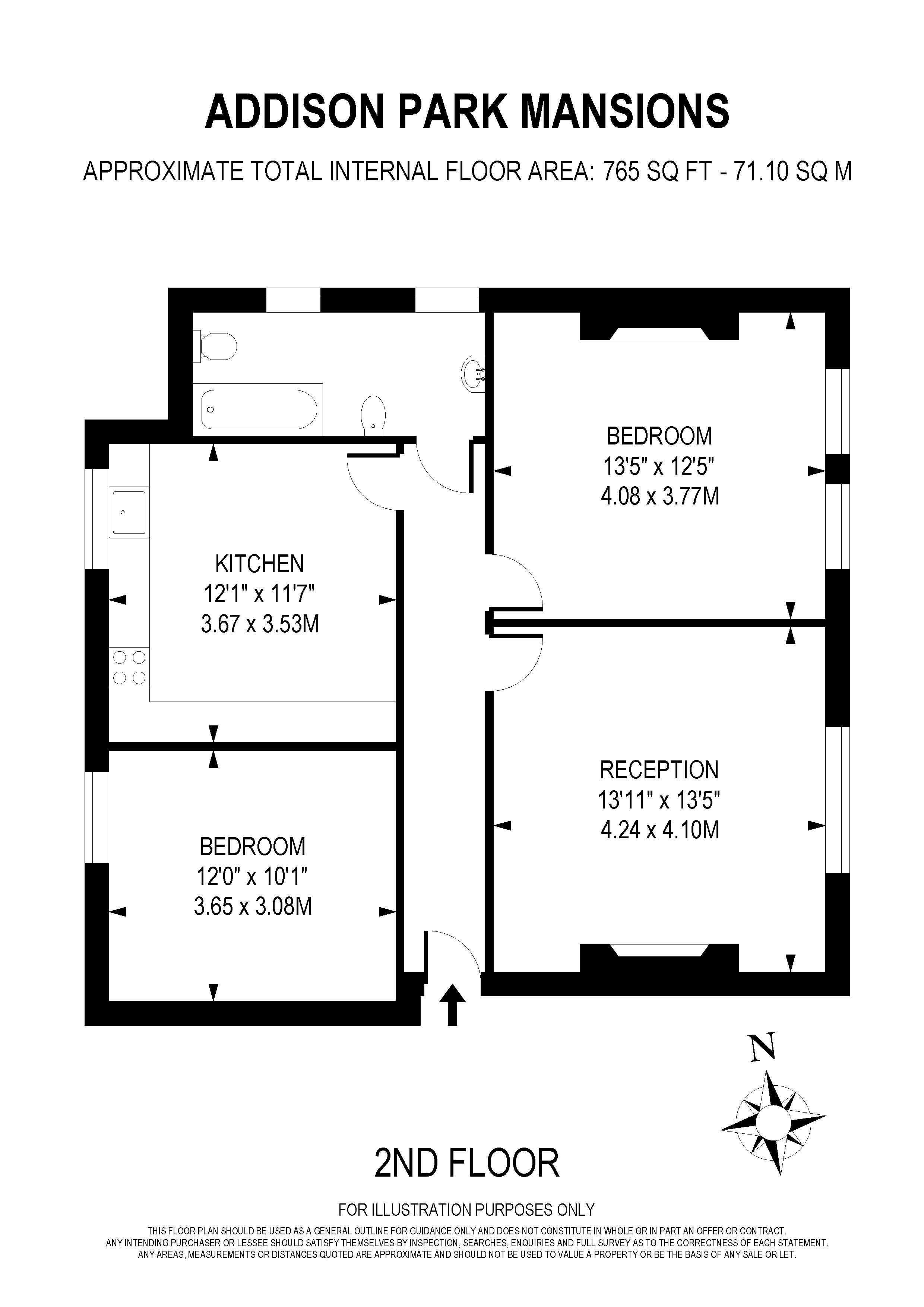 2 Bedrooms Flat to rent in Richmond Way, London W14