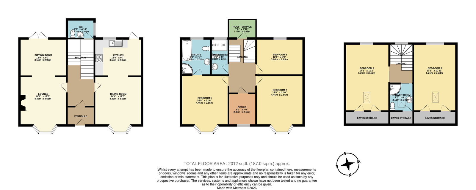 7, Eddystone Terrace, Plymouth floorplan