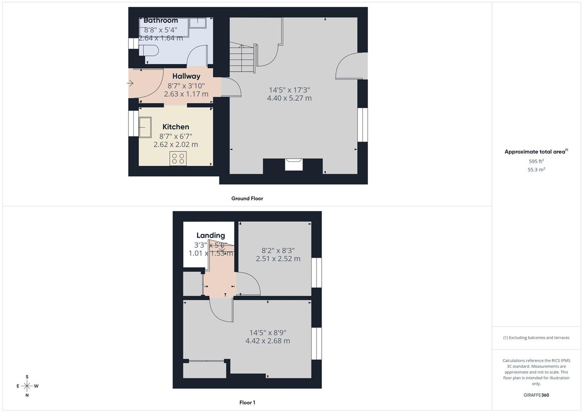 Middle Cottage, 34 The Common, Hanworth floorplan