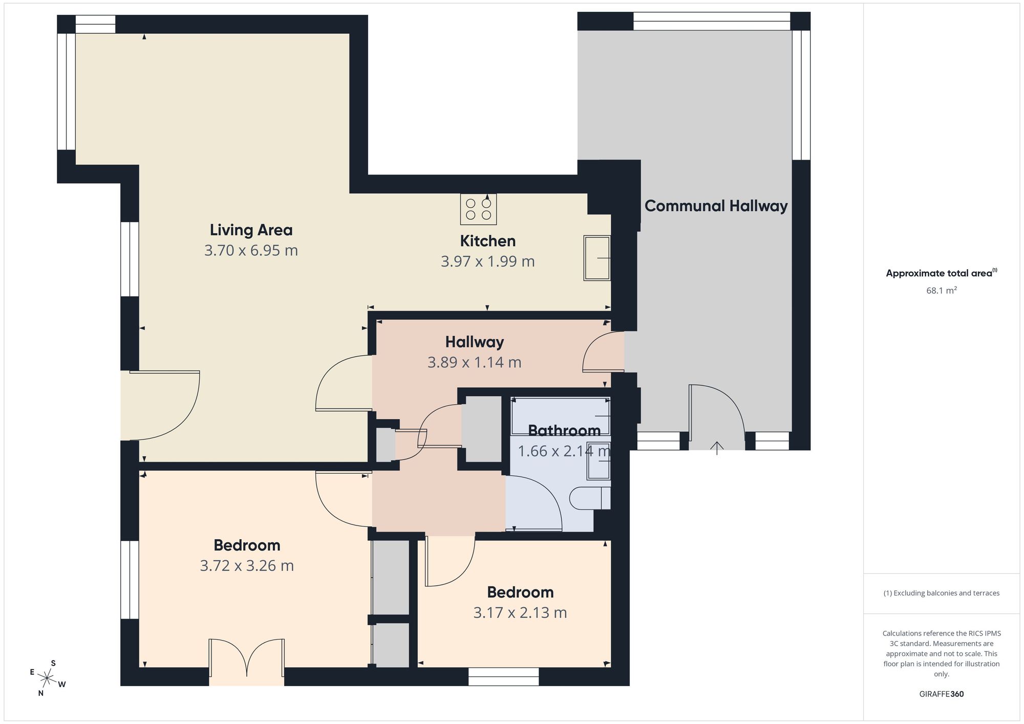 81 Hawks Edge, Newcastle Upon Tyne floorplan