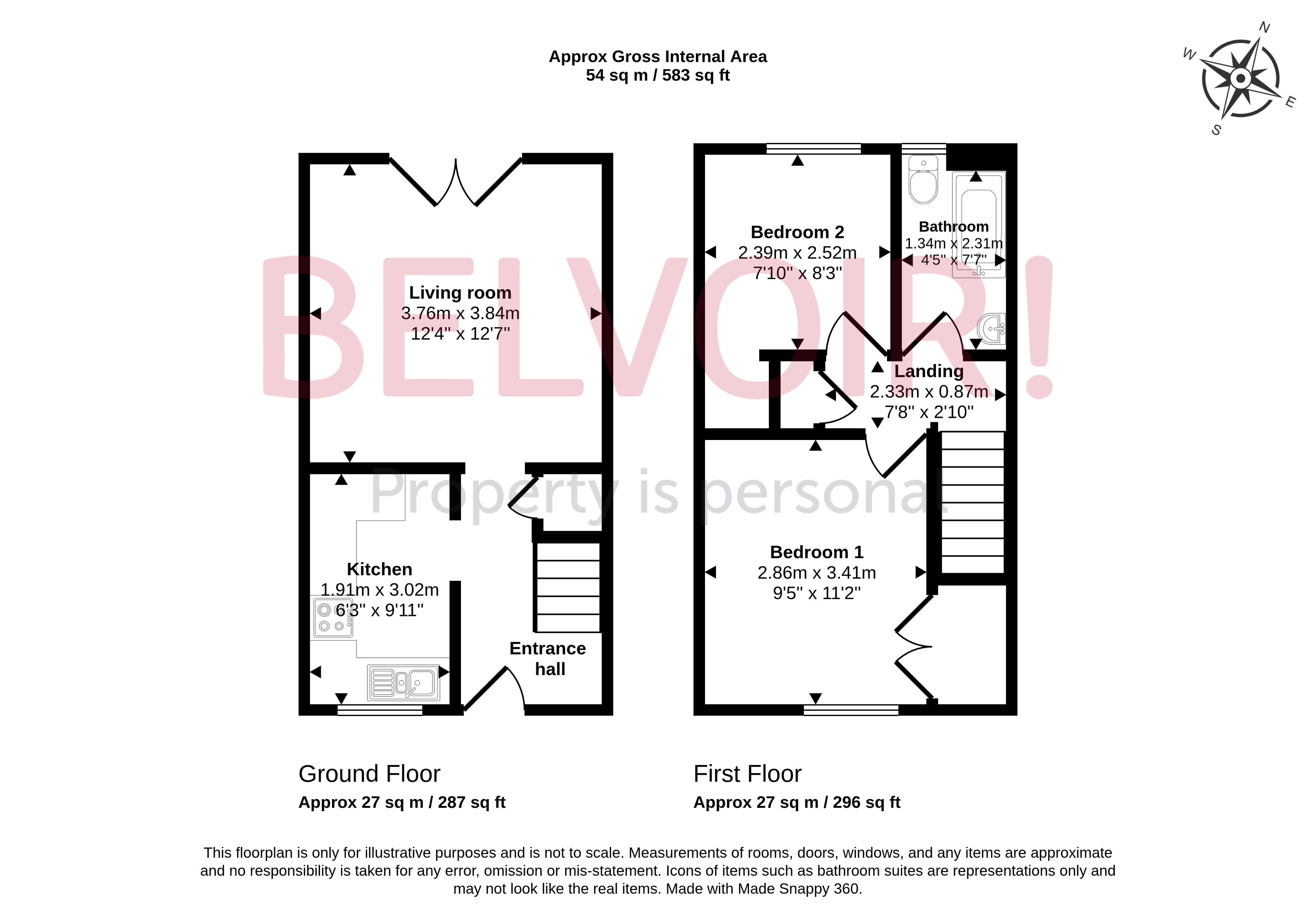 24, Meadow Lea, Cheltenham floorplan
