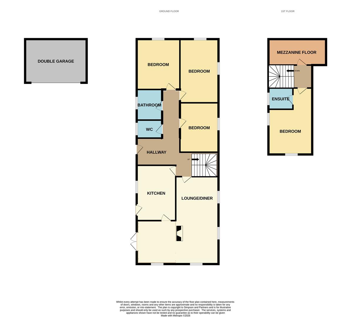 Old Stables, Harrold Road, Lavendon floorplan
