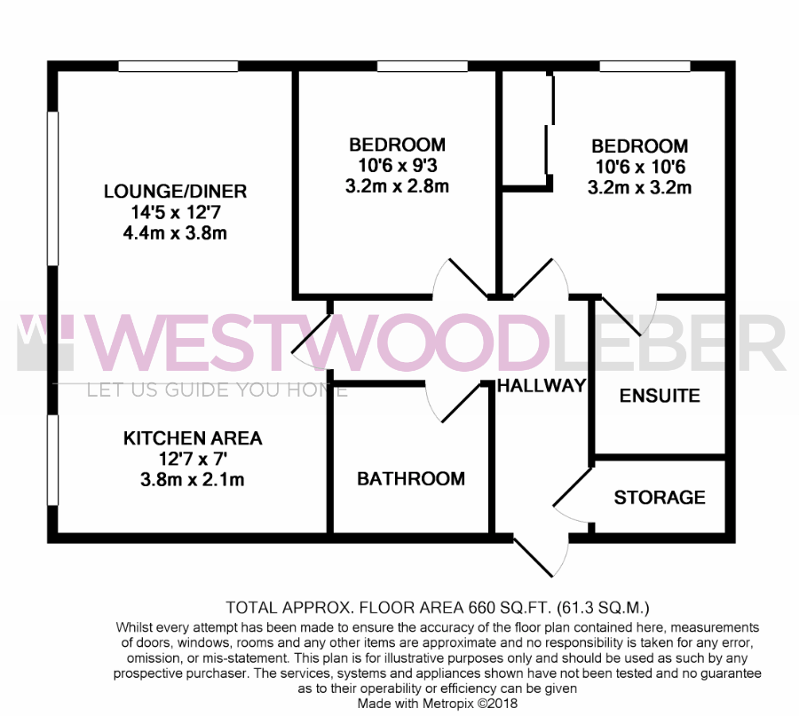 2 Bedrooms Flat to rent in Mead Lane, Hertford SG13