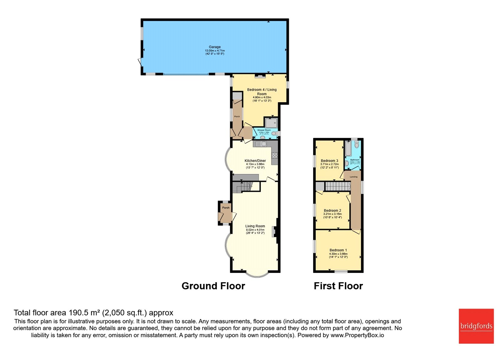 189, Town Lane, Manchester floorplan
