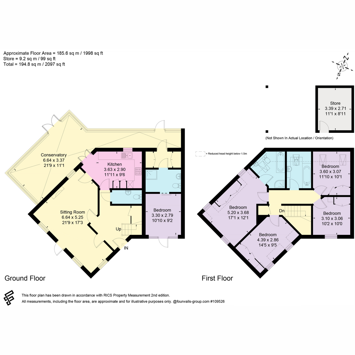 The Clockhouse, Cobbett Hill Road, Guildford floorplan