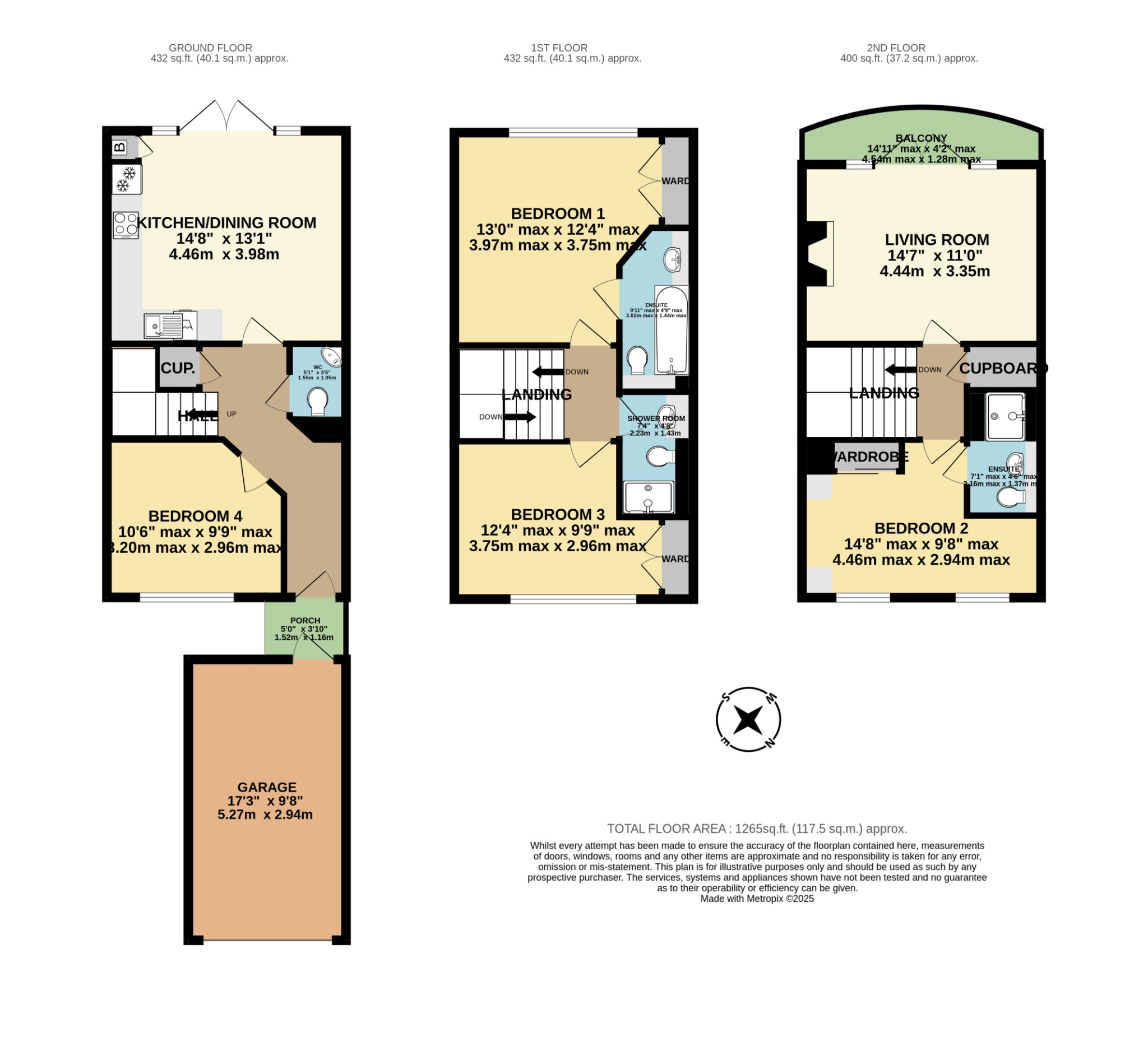 6 Clipper Wharf, Shelly Road, Exmouth floorplan