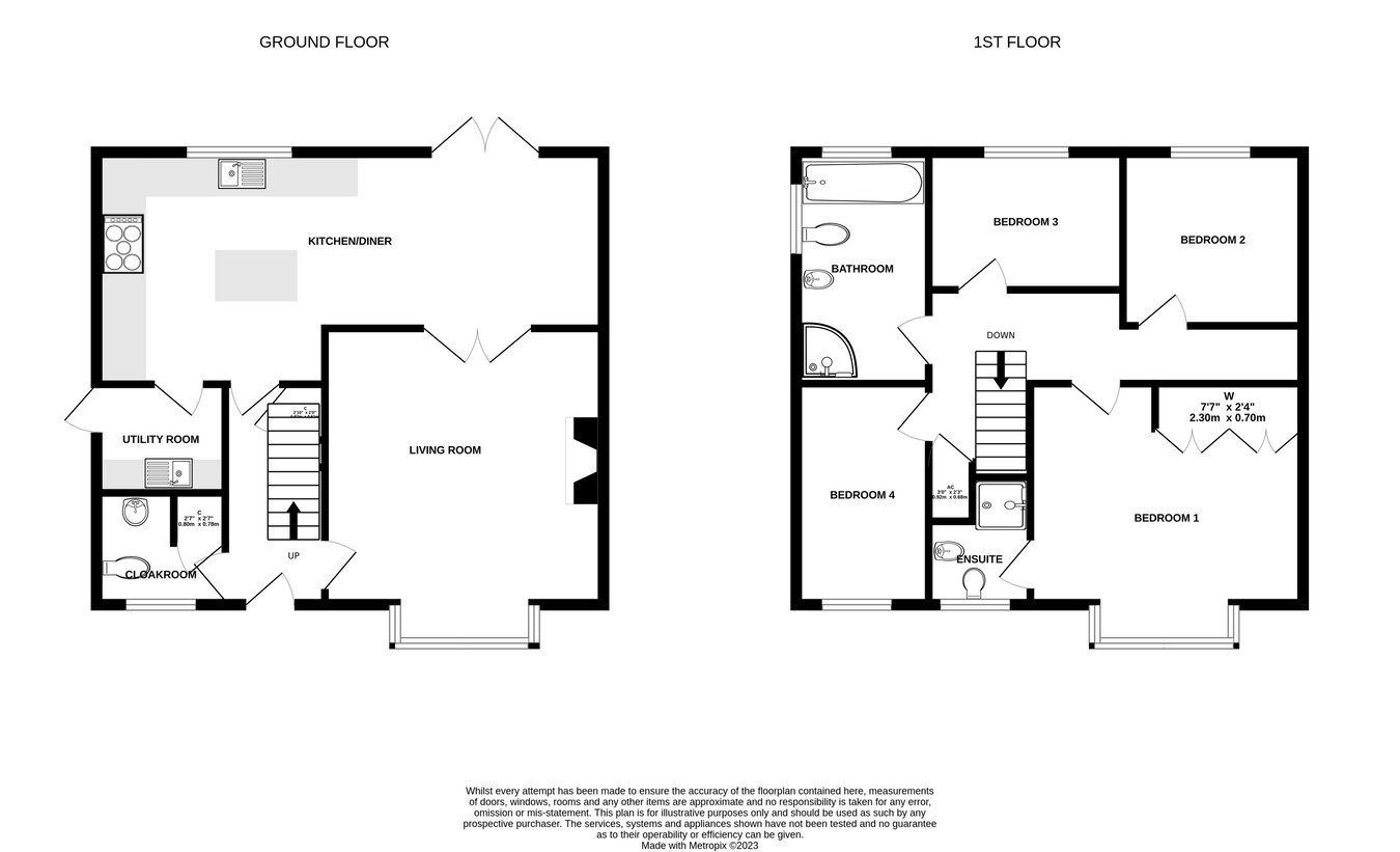 9, St Davids Park, Brecon floorplan