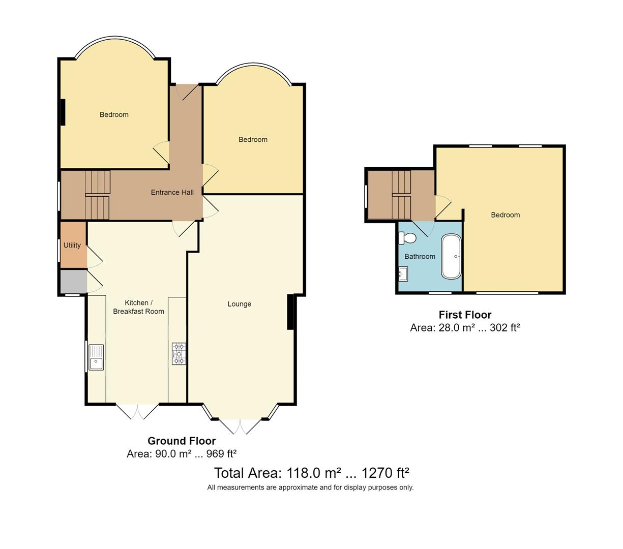 36, Larkfield Way, Brighton floorplan