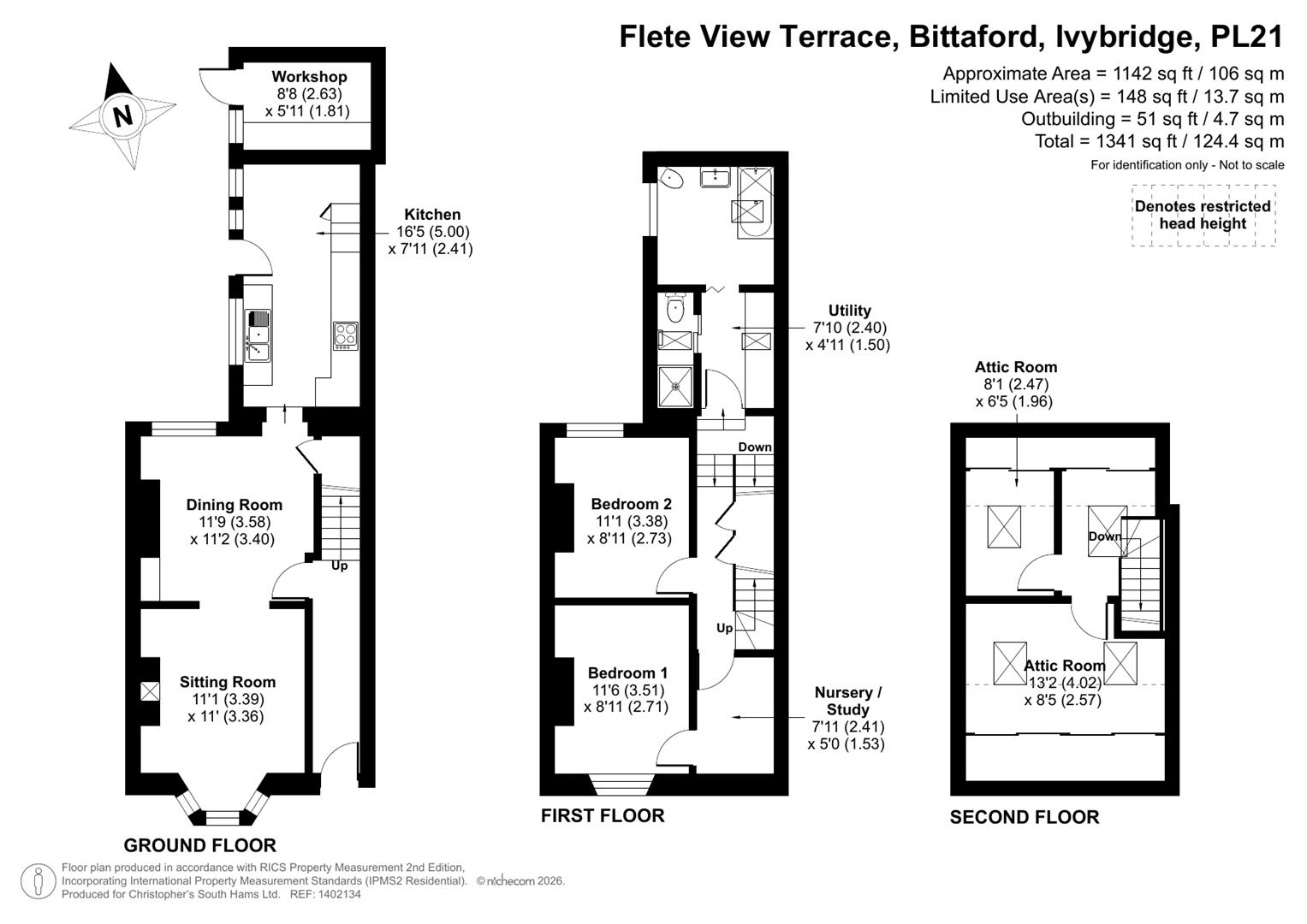 8, Flete View Terrace, Ivybridge floorplan