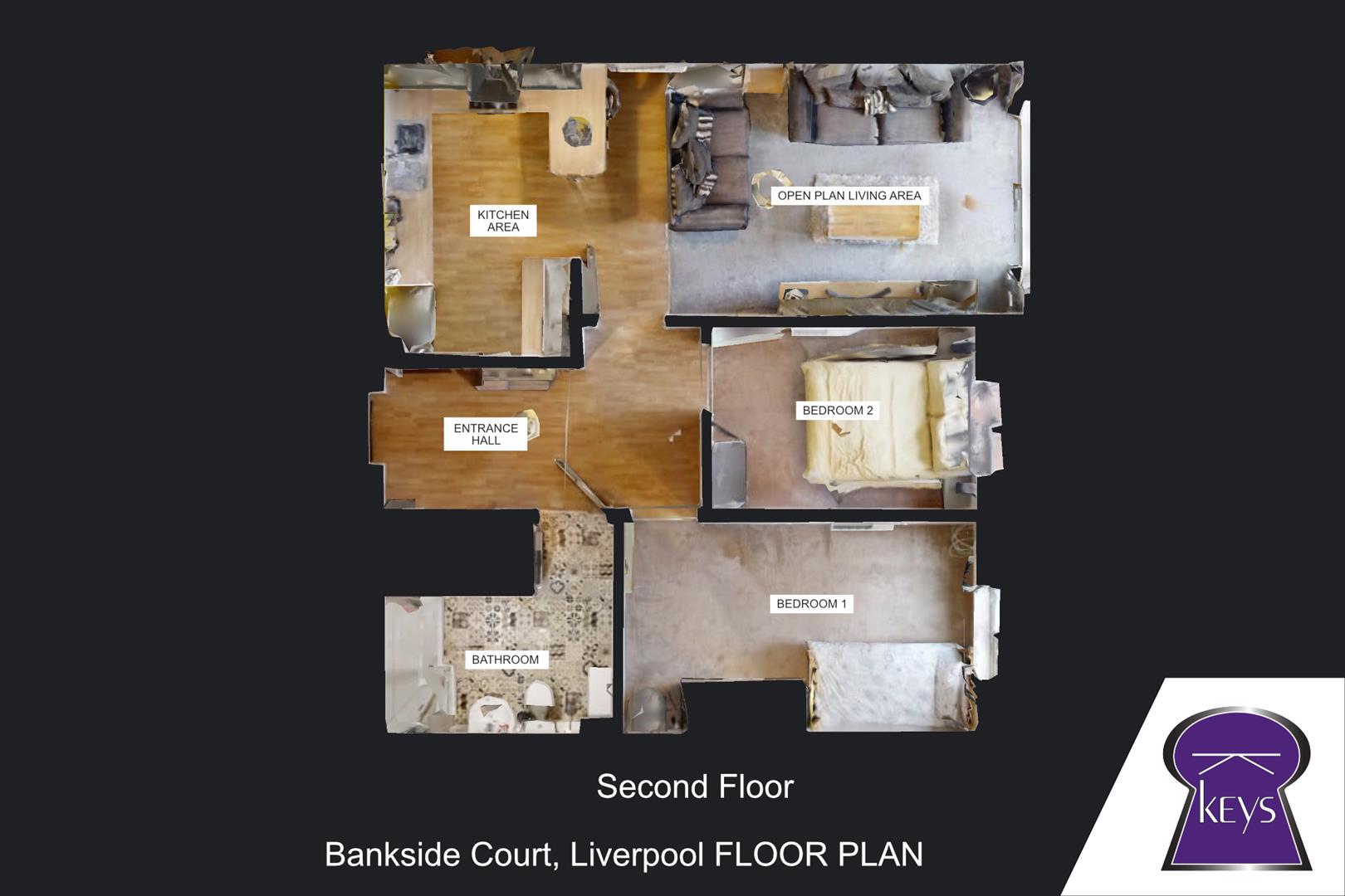Bankside Court, Field Lane, Litherland, Liverpool L21, 2 bedroom flat