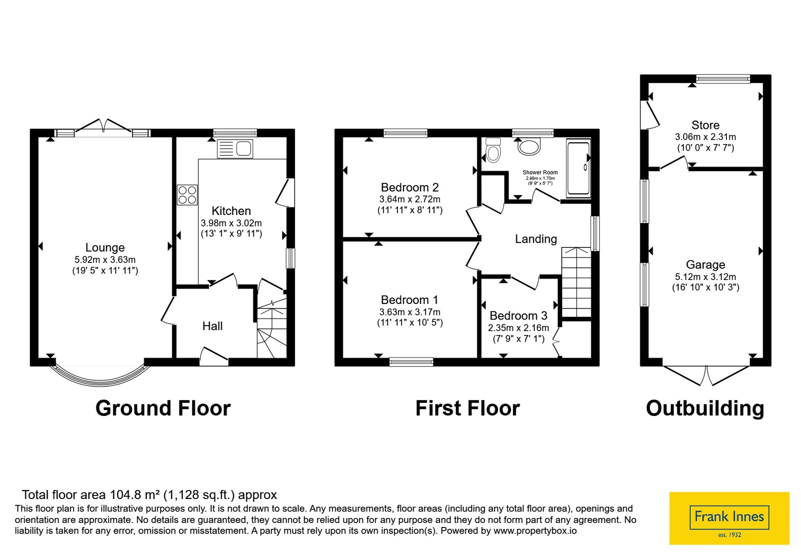 46, Mease Close, Swadlincote floorplan