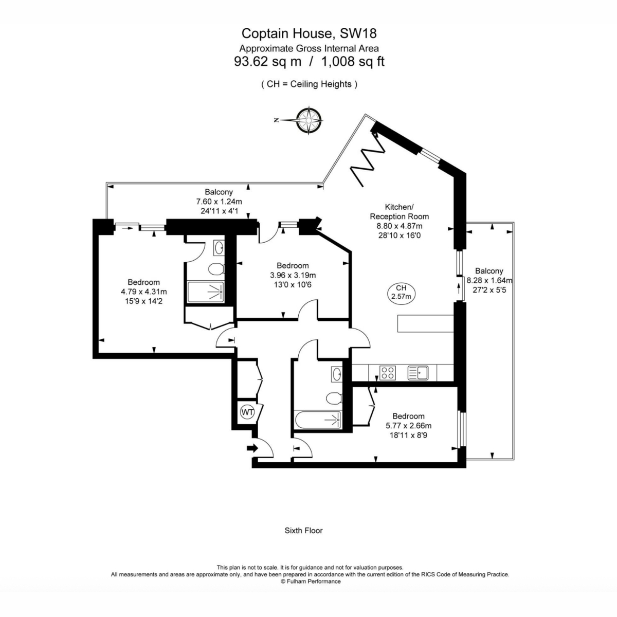 Eastfields Avenue, London floorplan