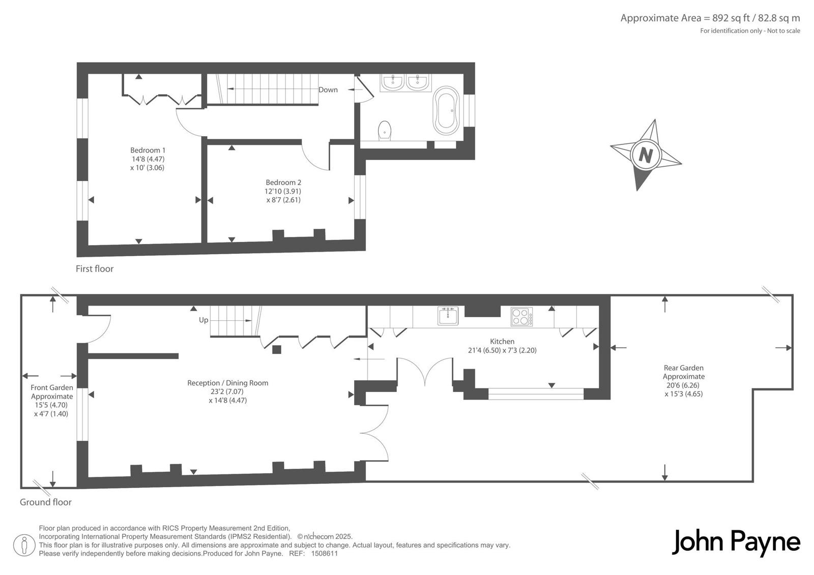 21, Reynolds Place, London floorplan