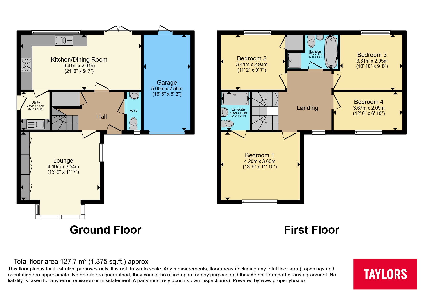 68, Aster Close, Gloucester floorplan