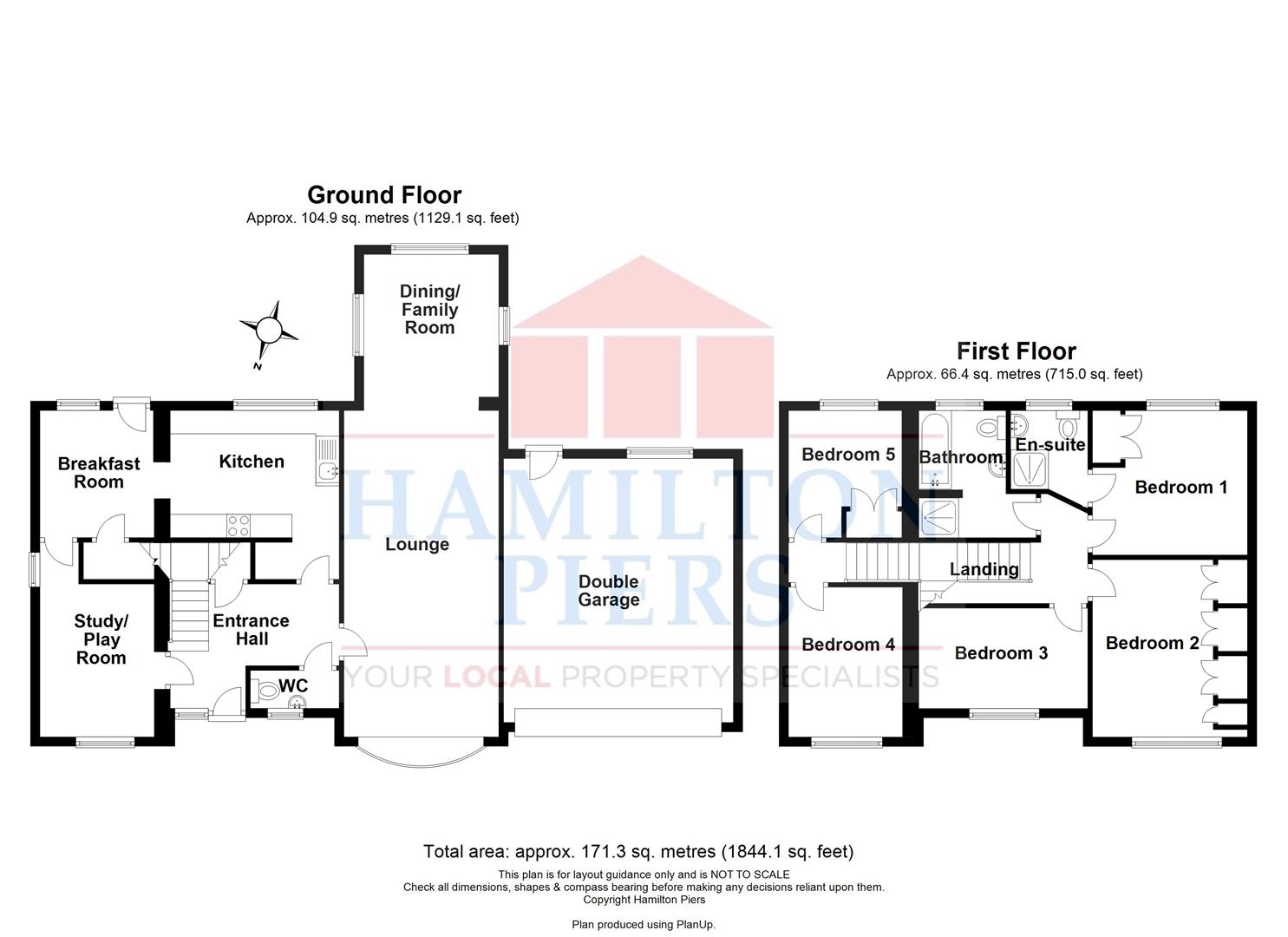 23, Totnes Walk, Old Springfield, Chelmsford floorplan