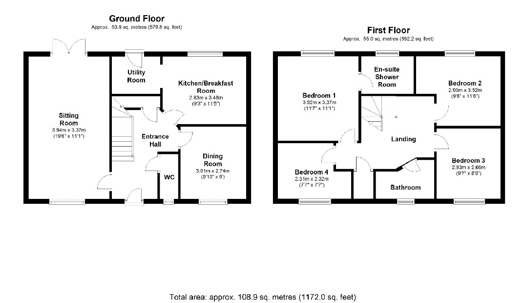 4 Bedrooms Detached house for sale in Markton Close, Taw Hill, Swindon SN25