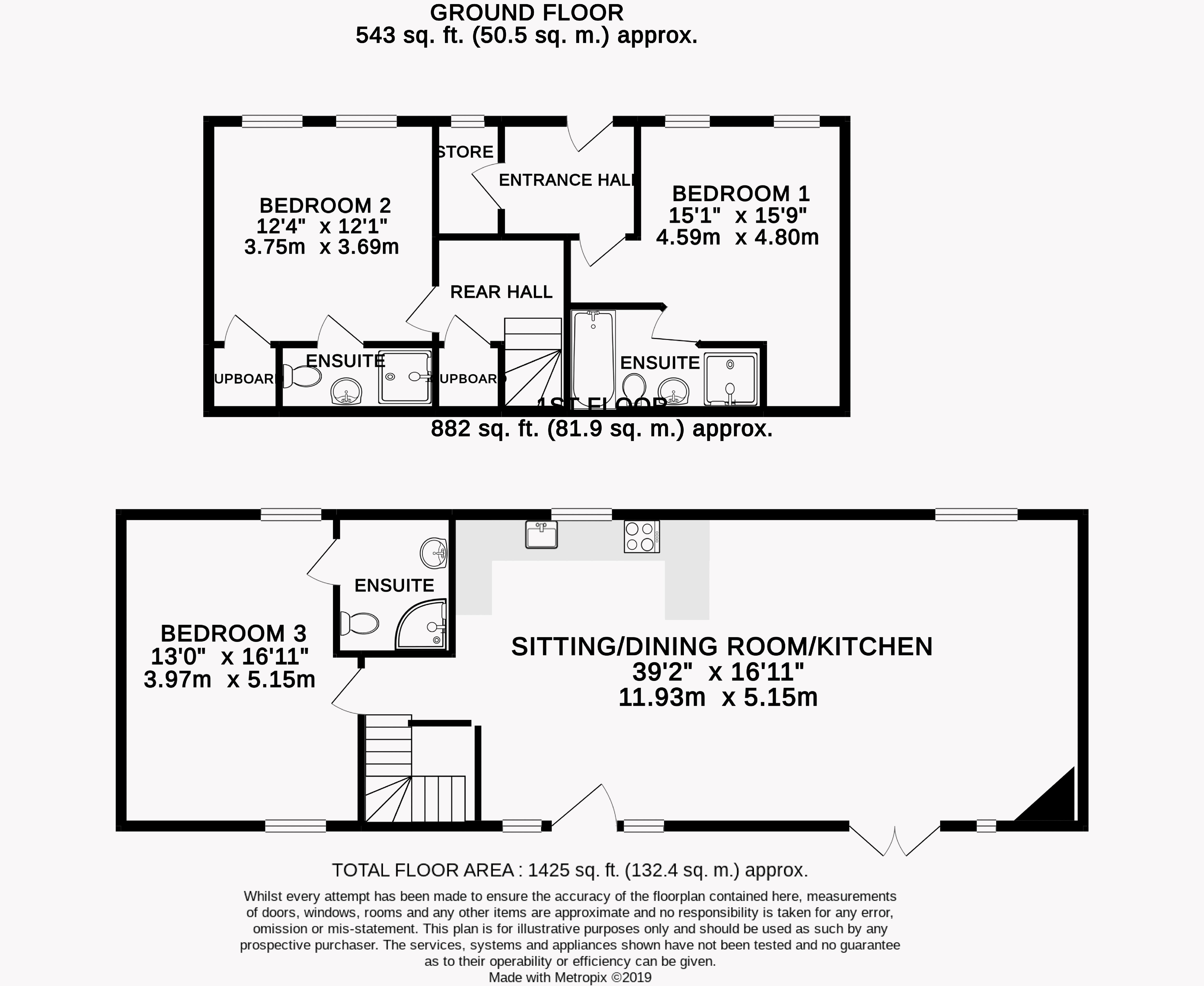 3 bed semidetached house for sale in Watson Cottage, Tottergill Farm