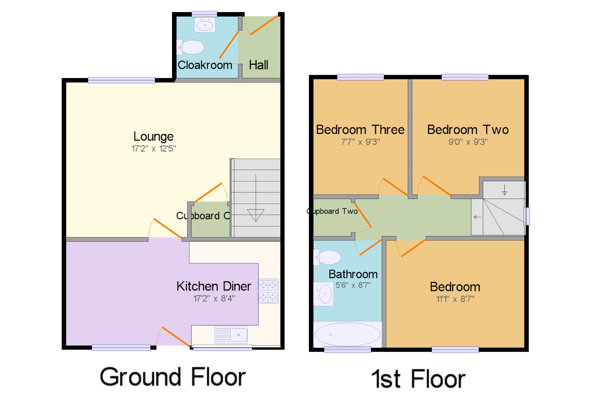 3 Bedrooms Semi-detached house for sale in Hepleswell, Two Mile Ash, Milton Keynes MK8