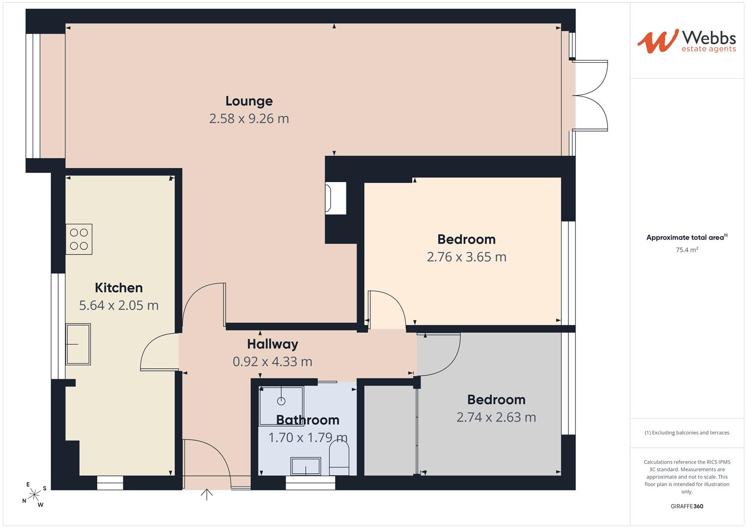 2, Hobbs View, Rugeley floorplan