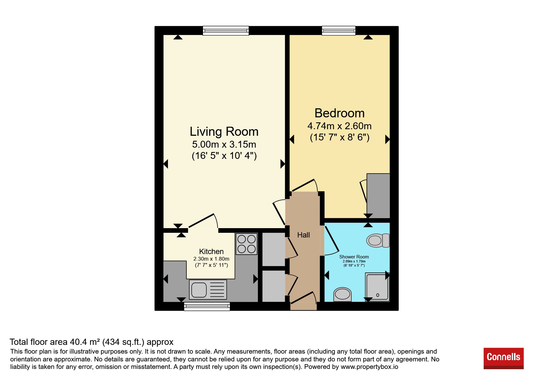 Flat 16, Clifton Lodge, 30, Clifton Road, SOUTHAMPTON floorplan