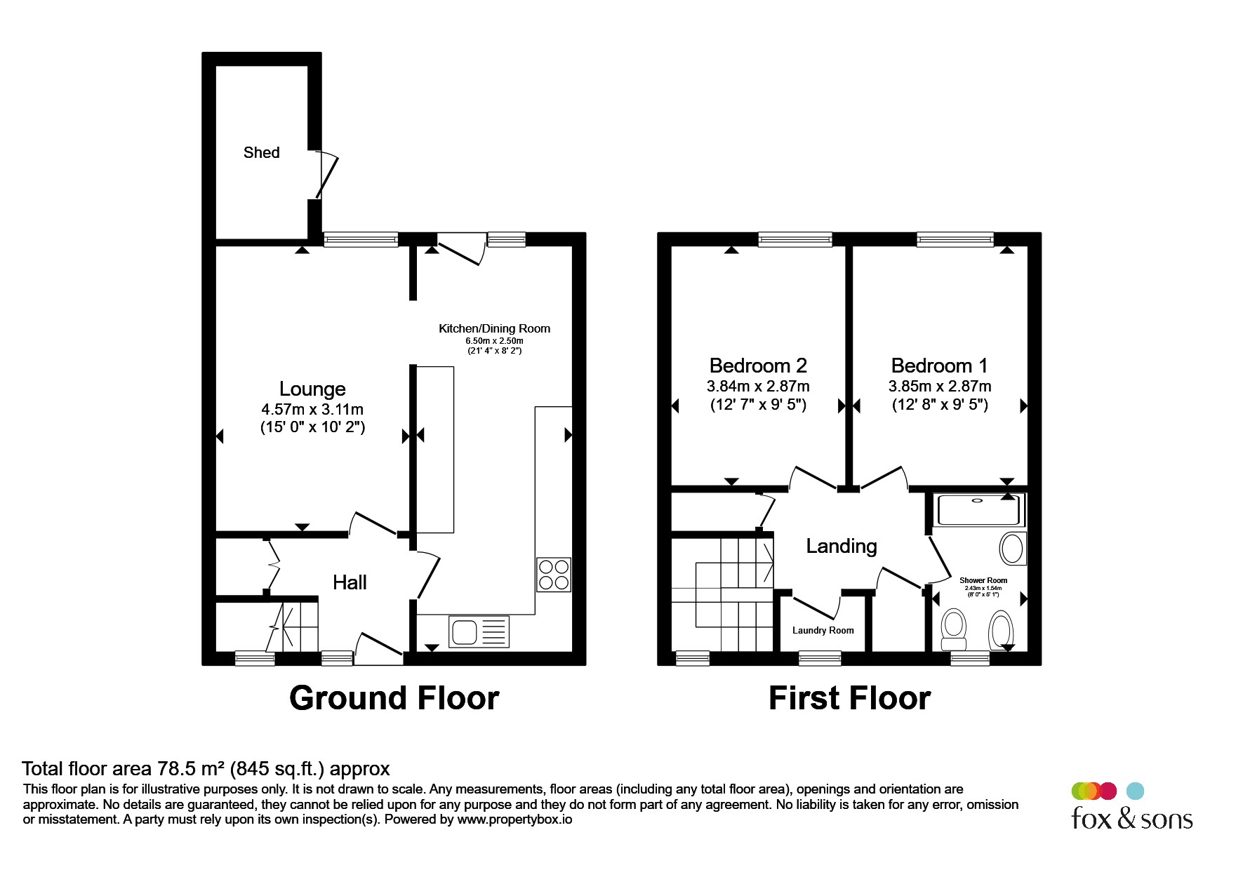 62, Whitehawk Road, BRIGHTON floorplan