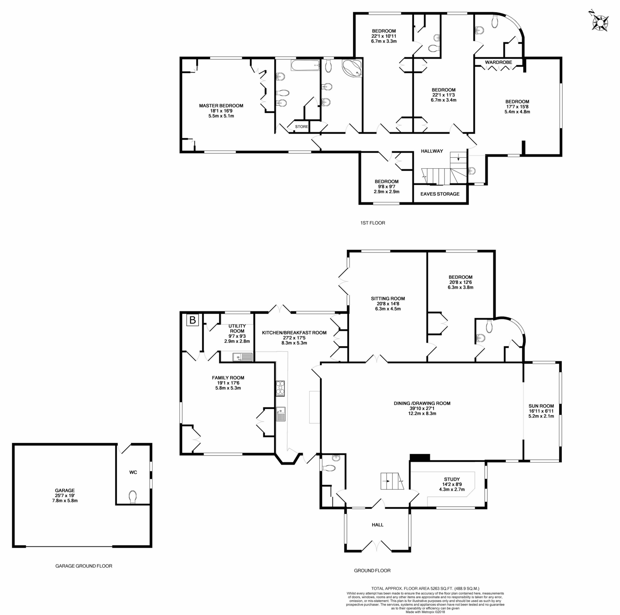 6 Bedrooms Terraced house for sale in Rushmore Hill, Knockholt TN14