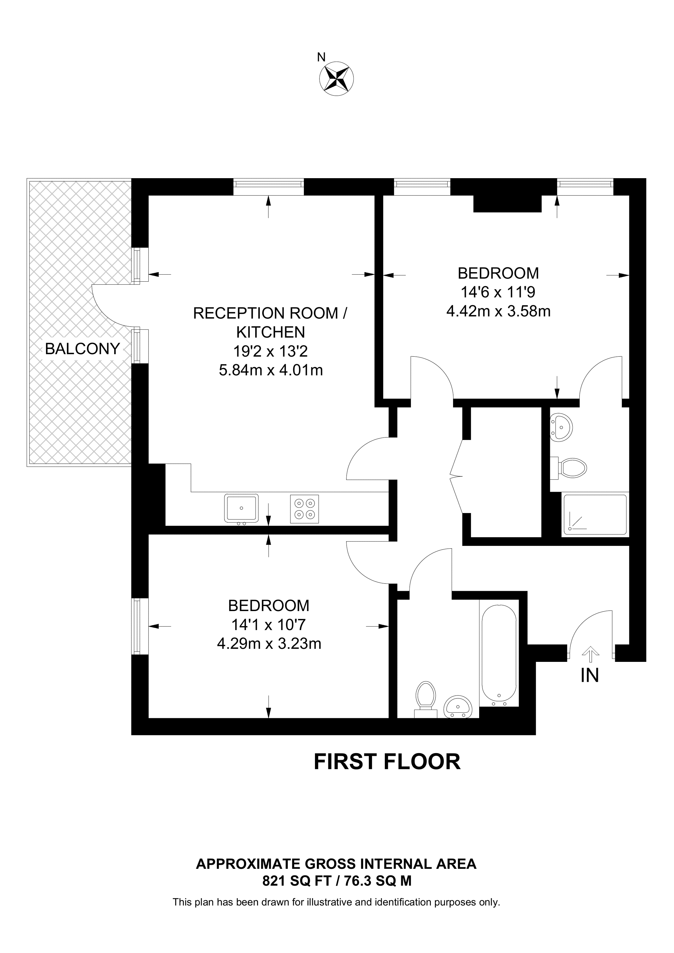 Lakeside Drive, Park Royal floorplan