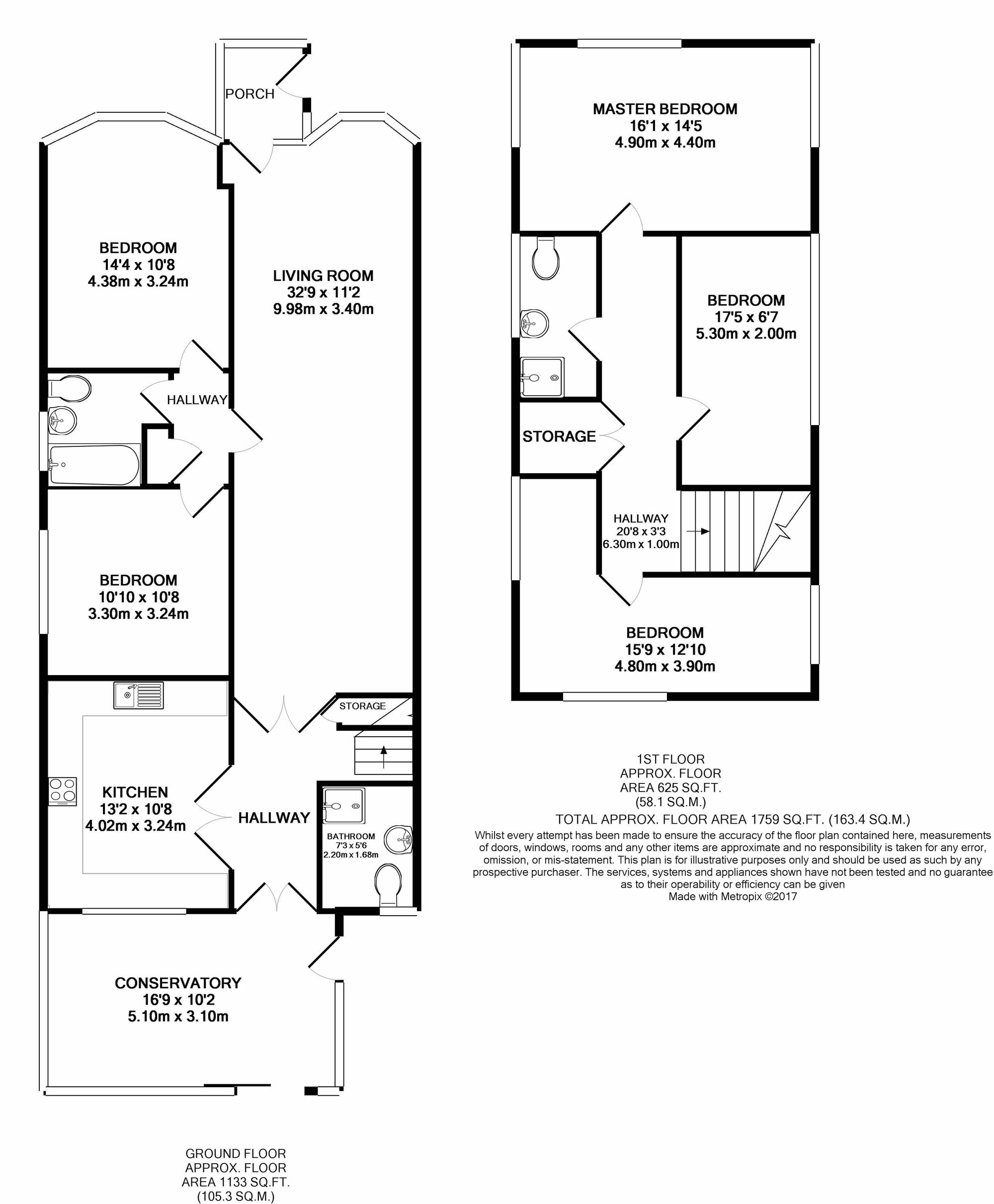 87 Pole Hill Road, Uxbridge floorplan