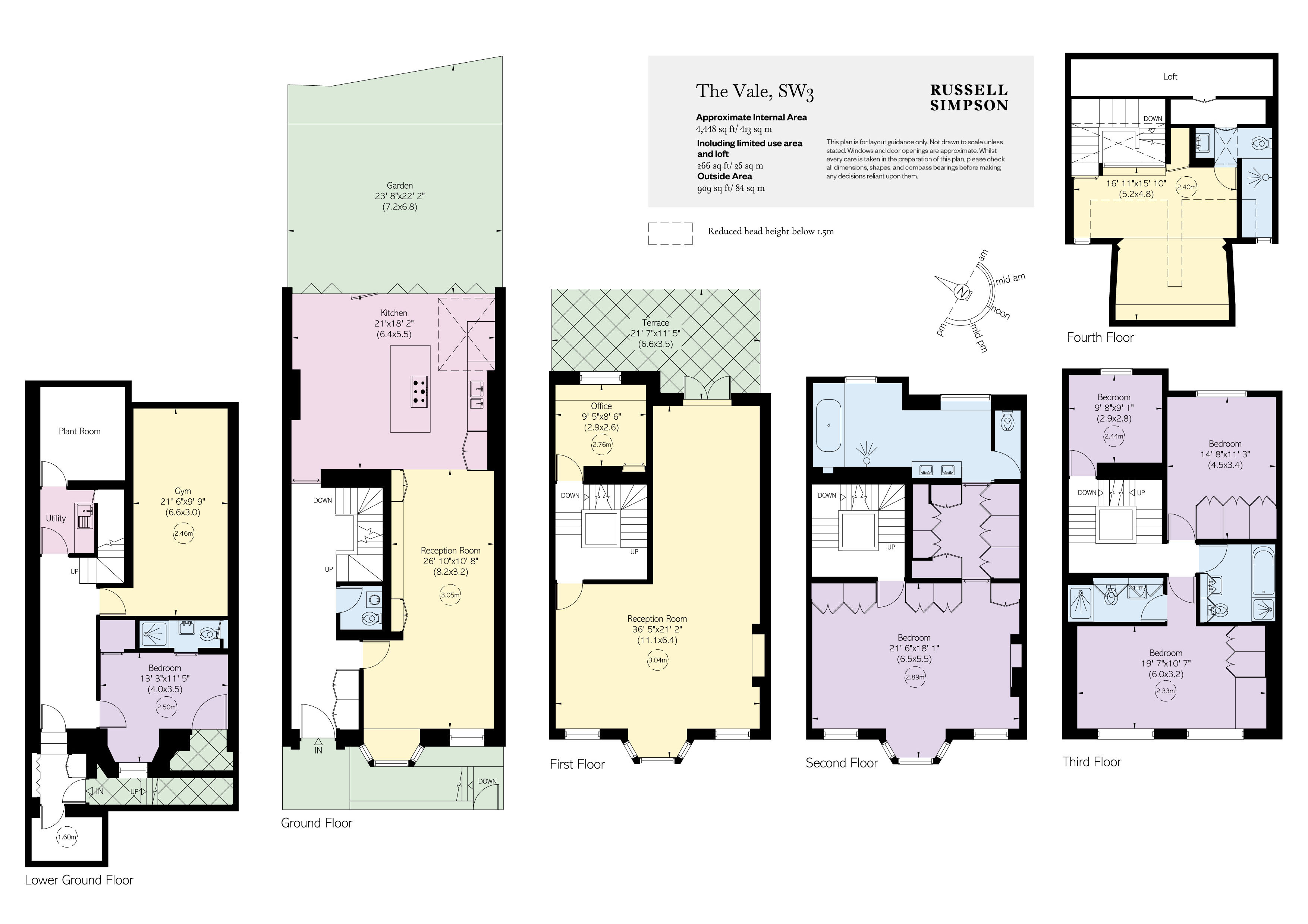 10, The Vale, Chelsea floorplan