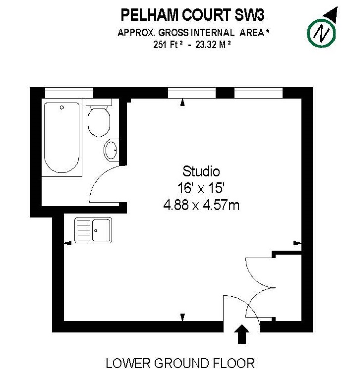 0 Bedrooms Studio to rent in Pelham Court, Fulham Road SW3