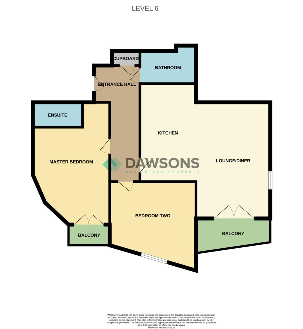 86 South Quay, Kings Road floorplan