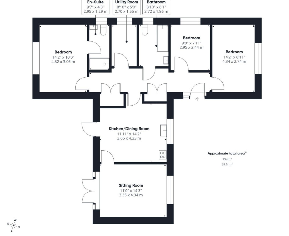The Street, Diss floorplan