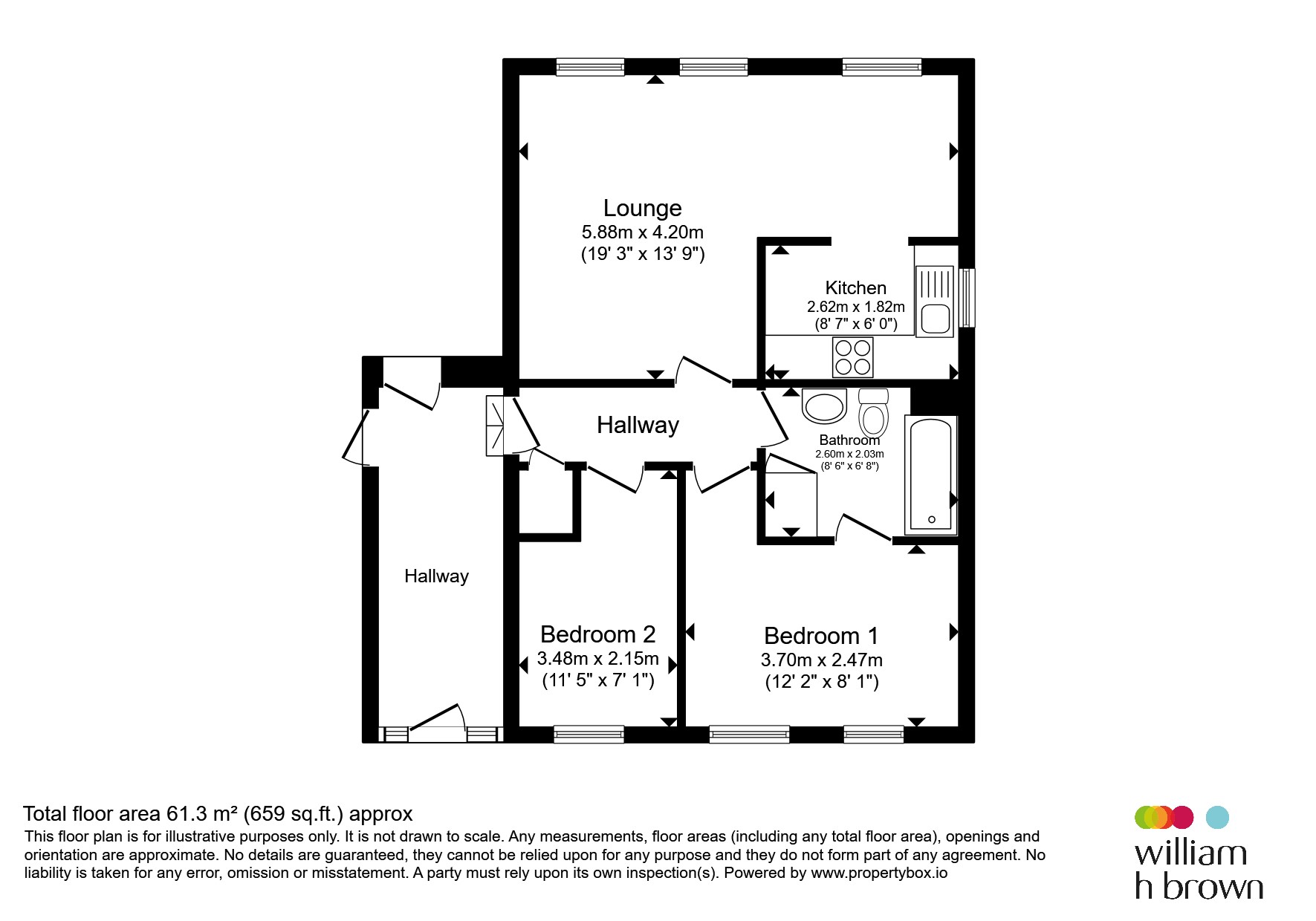 Sequana Court, Hull floorplan