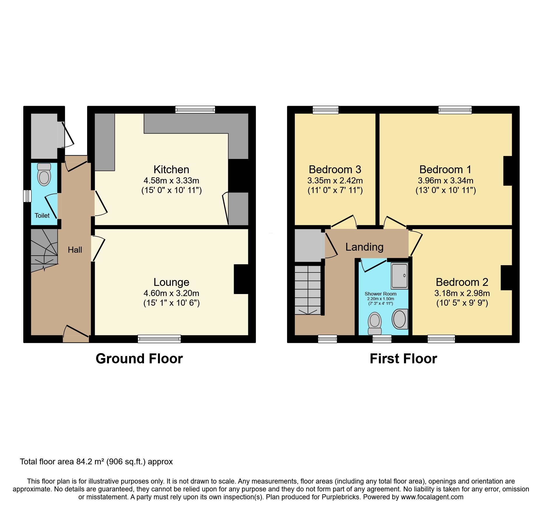 Portland Street, Clowne, Chesterfield S43, 3 bedroom semidetached