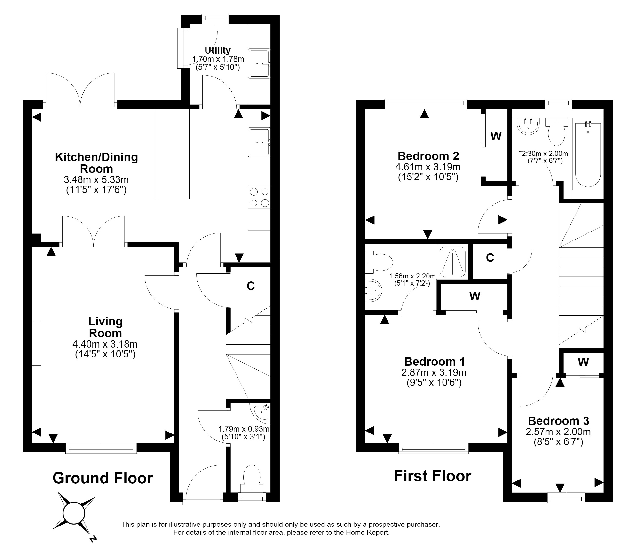 2, Braehead Park, Barnton, Edinburgh floorplan