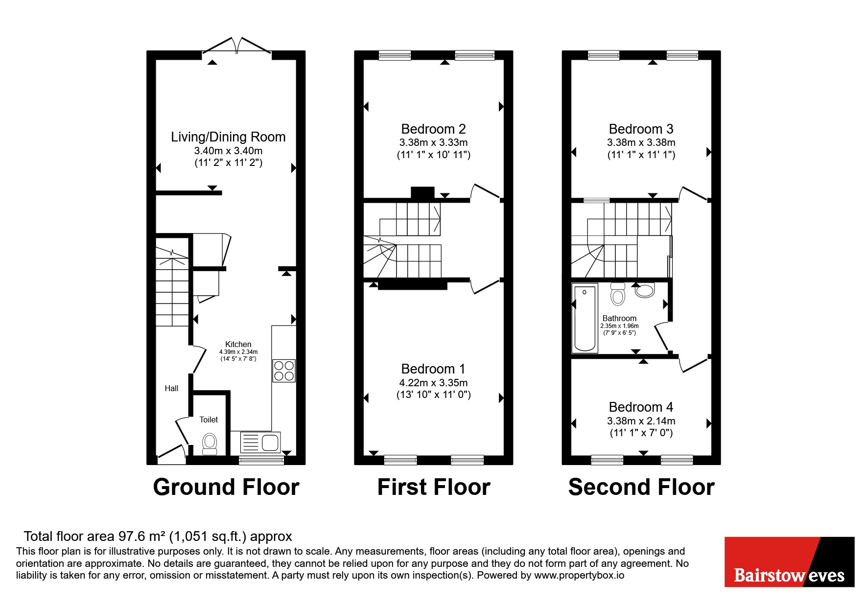 14, Mossdale Close, Coventry floorplan