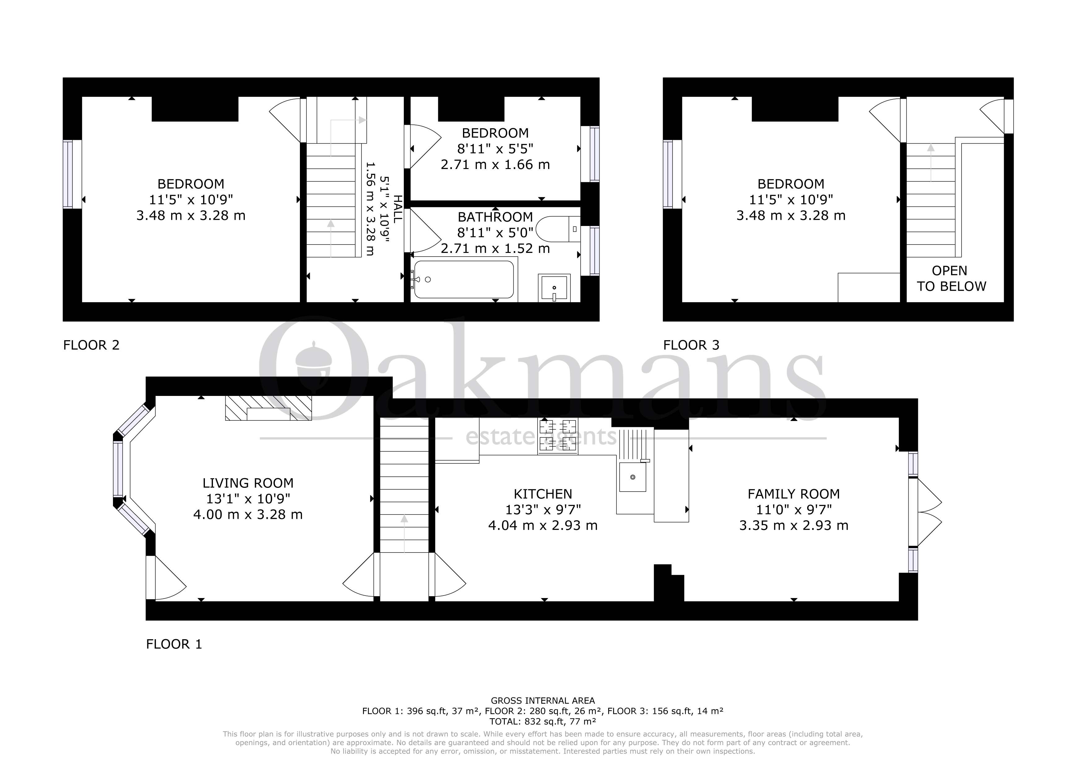 9, SUMMERFIELD CRESCENT, BIRMINGHAM floorplan