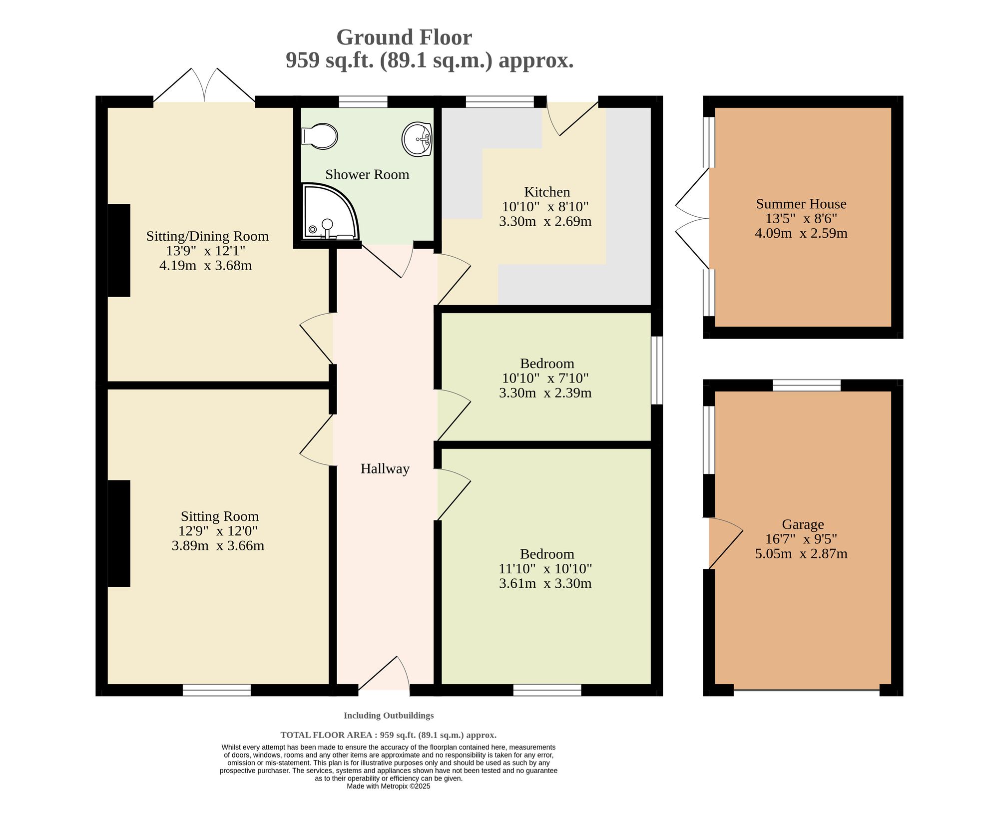 15 Gloucester Avenue, Great Yarmouth floorplan