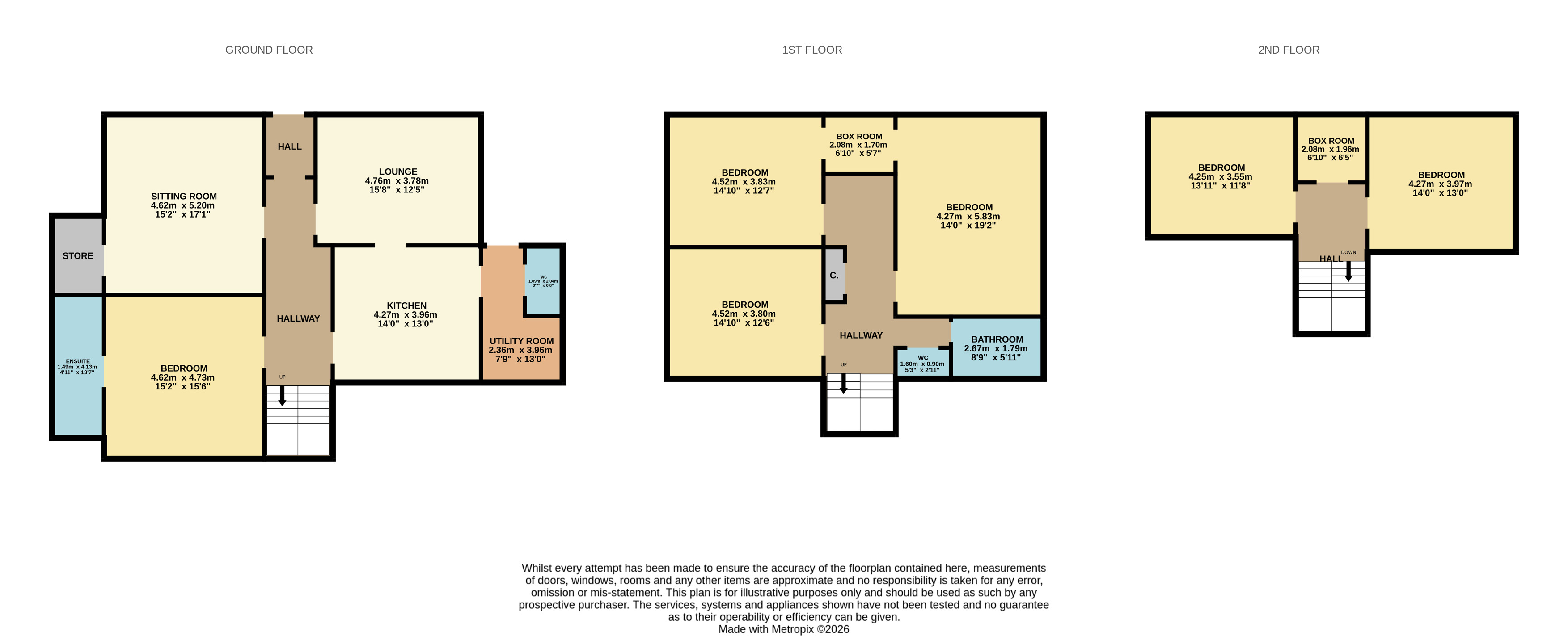 7, Union Street, Montrose floorplan