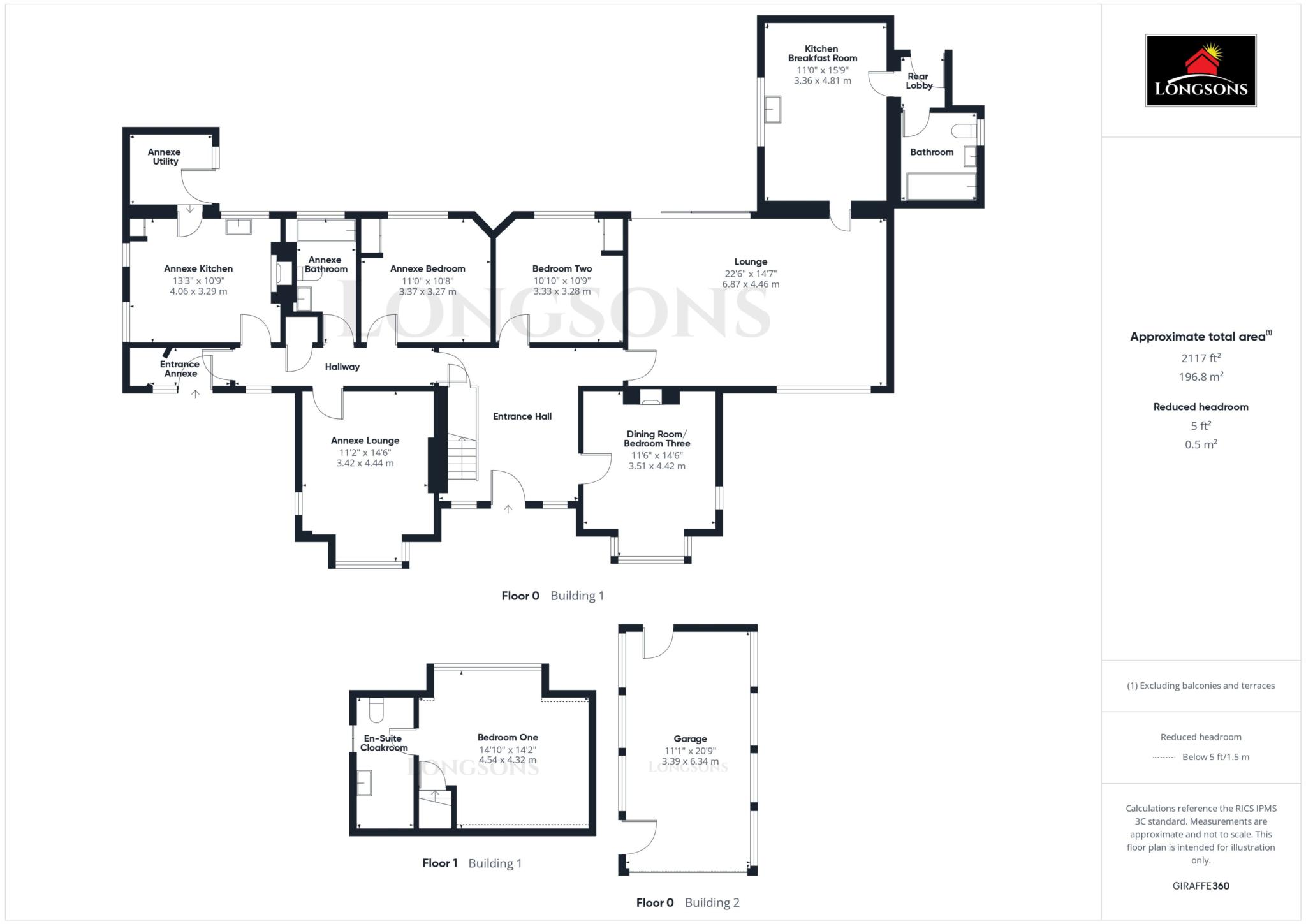 2, Tuns Road, Swaffham floorplan