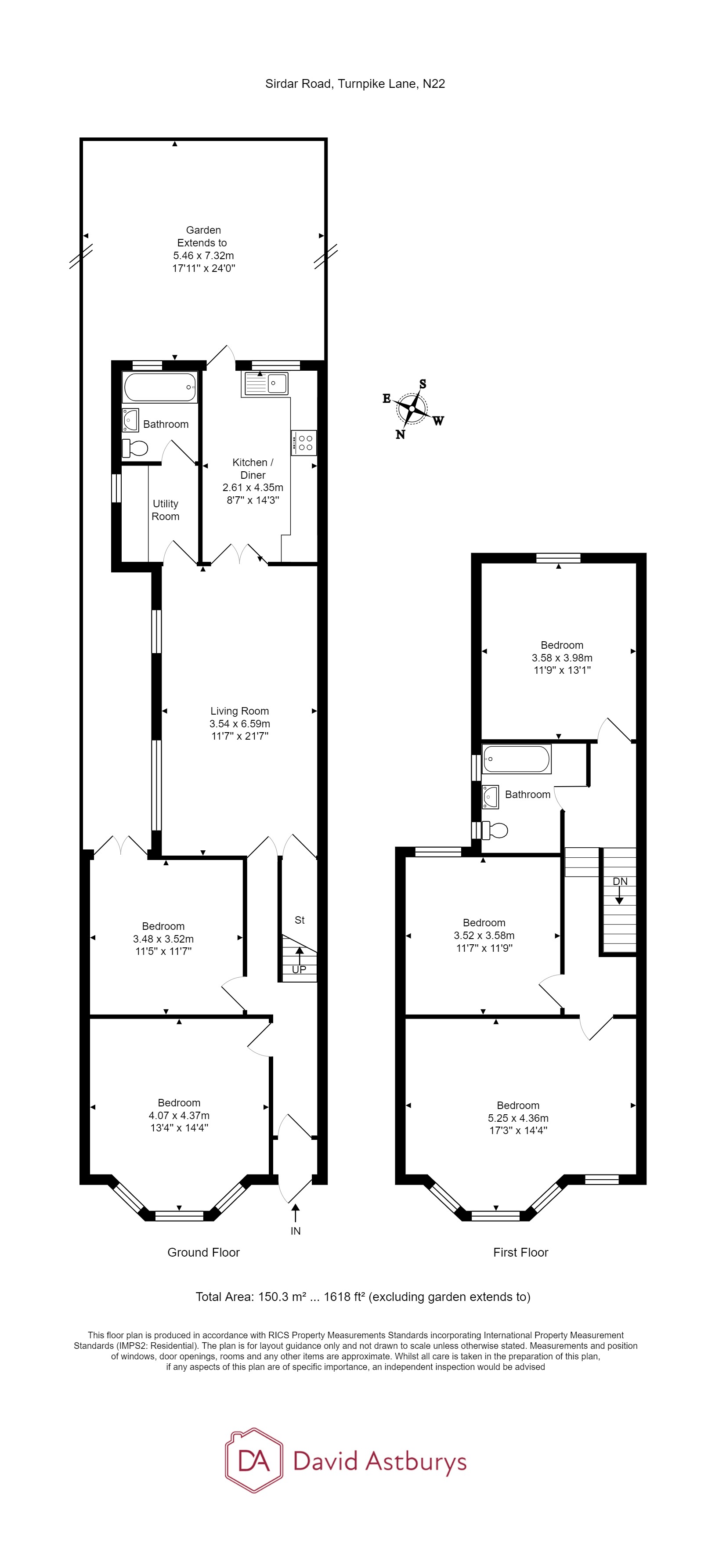 44, Sirdar Road, Turnpike Lane floorplan