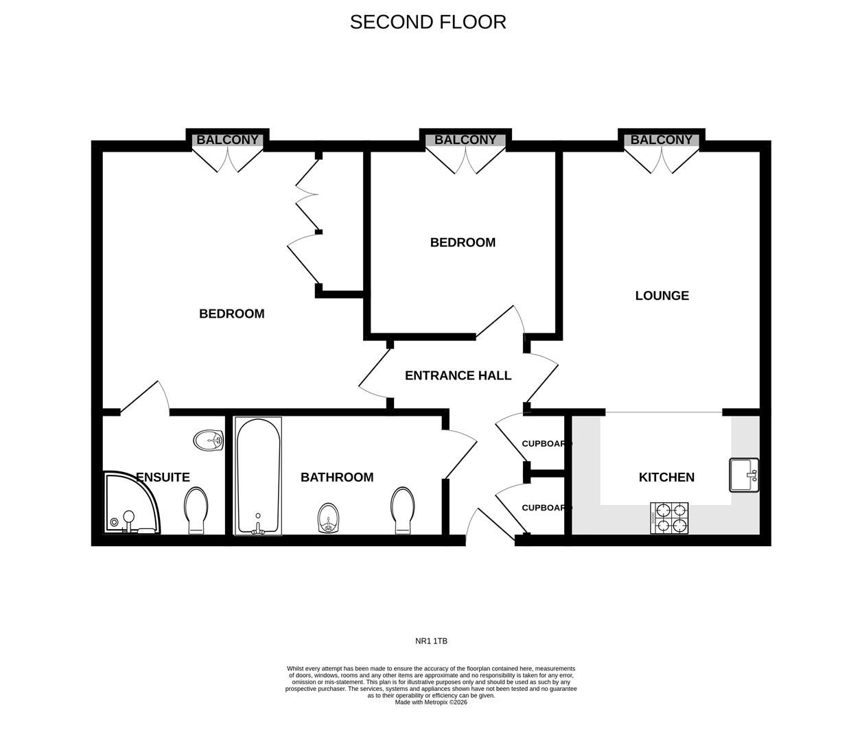25 Sidestrand, Wherry Road, Norwich floorplan