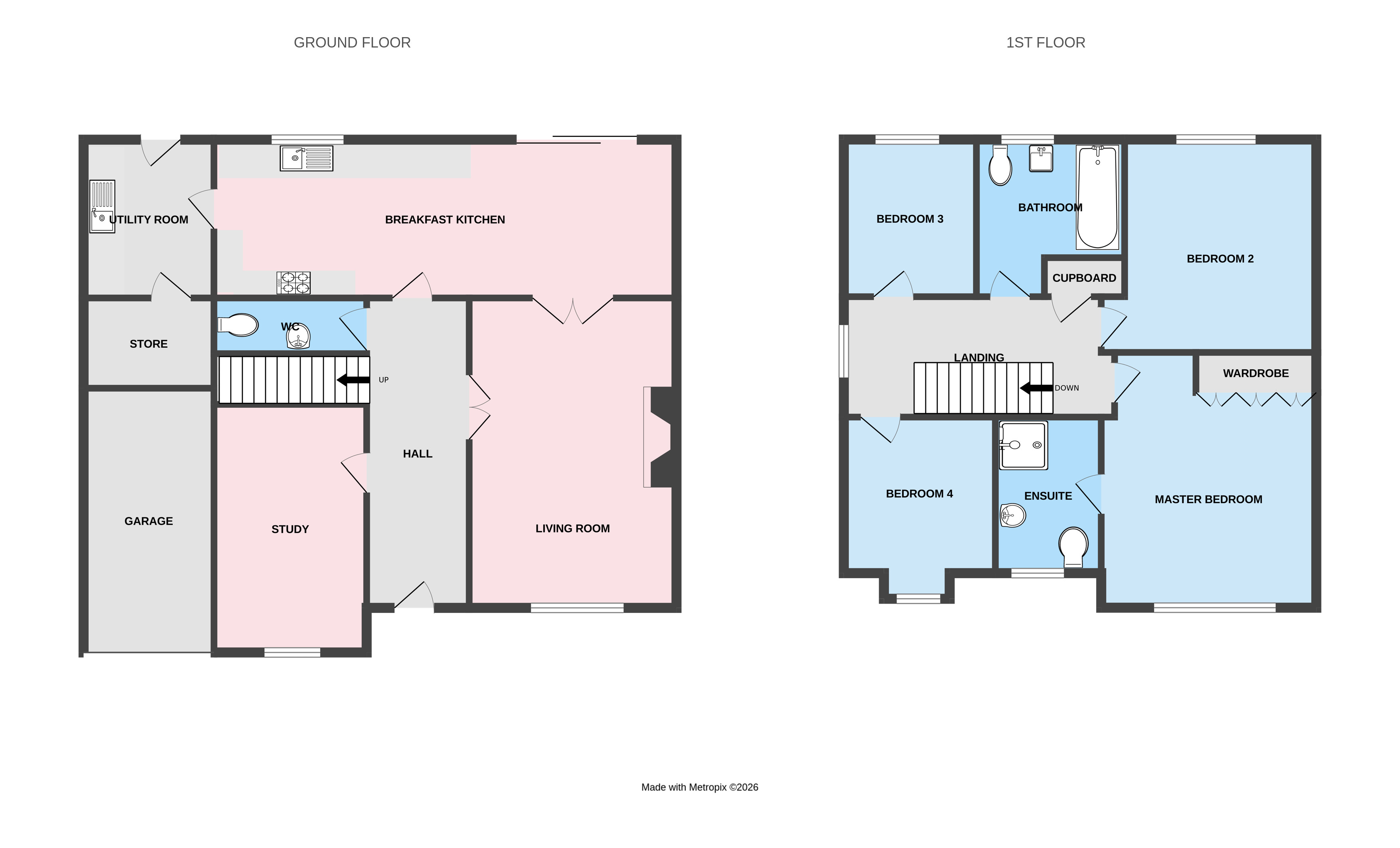 2, Walsh Close, Telford floorplan