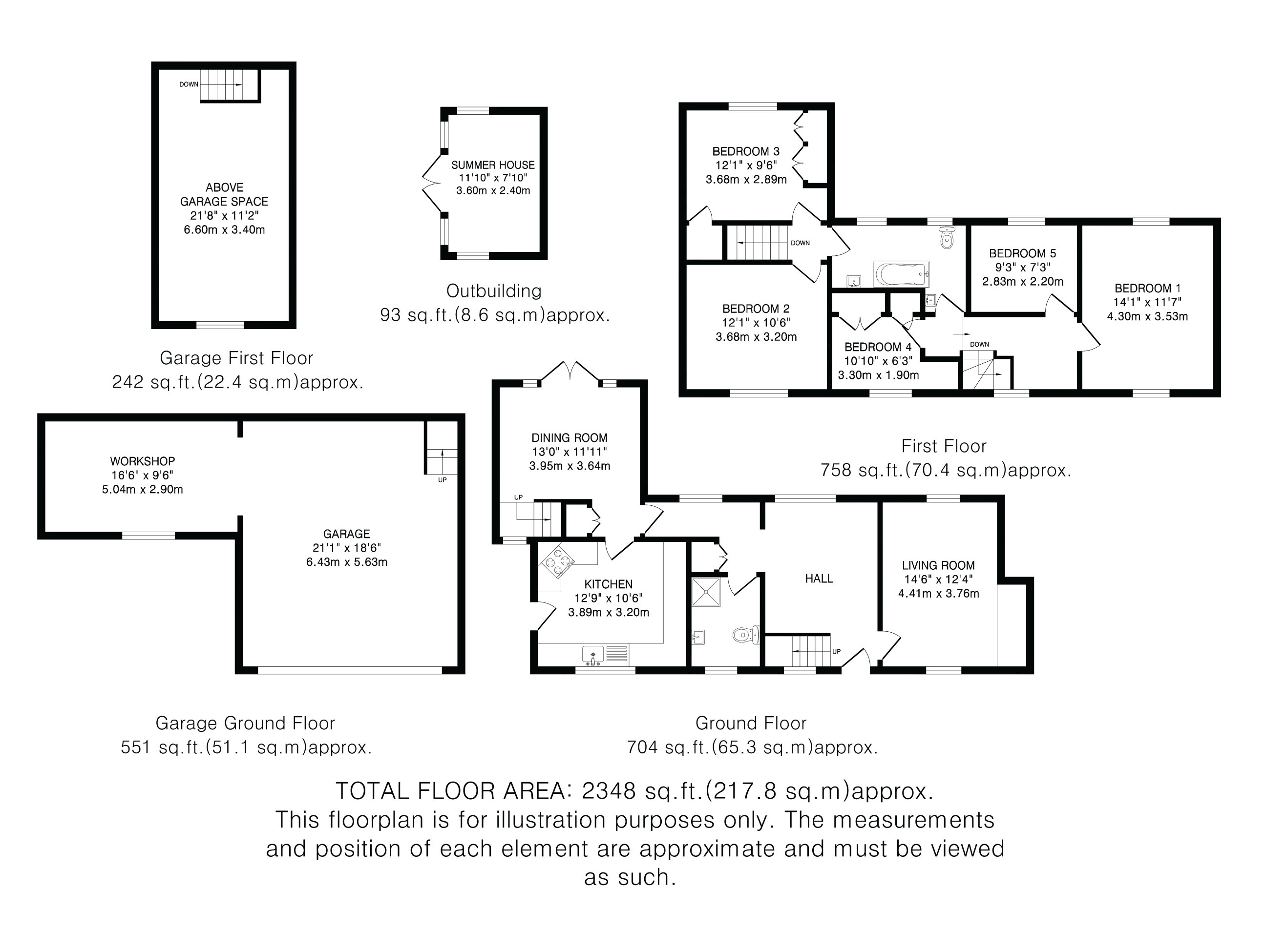 Rose Cottage, Sleapshyde, St. Albans floorplan