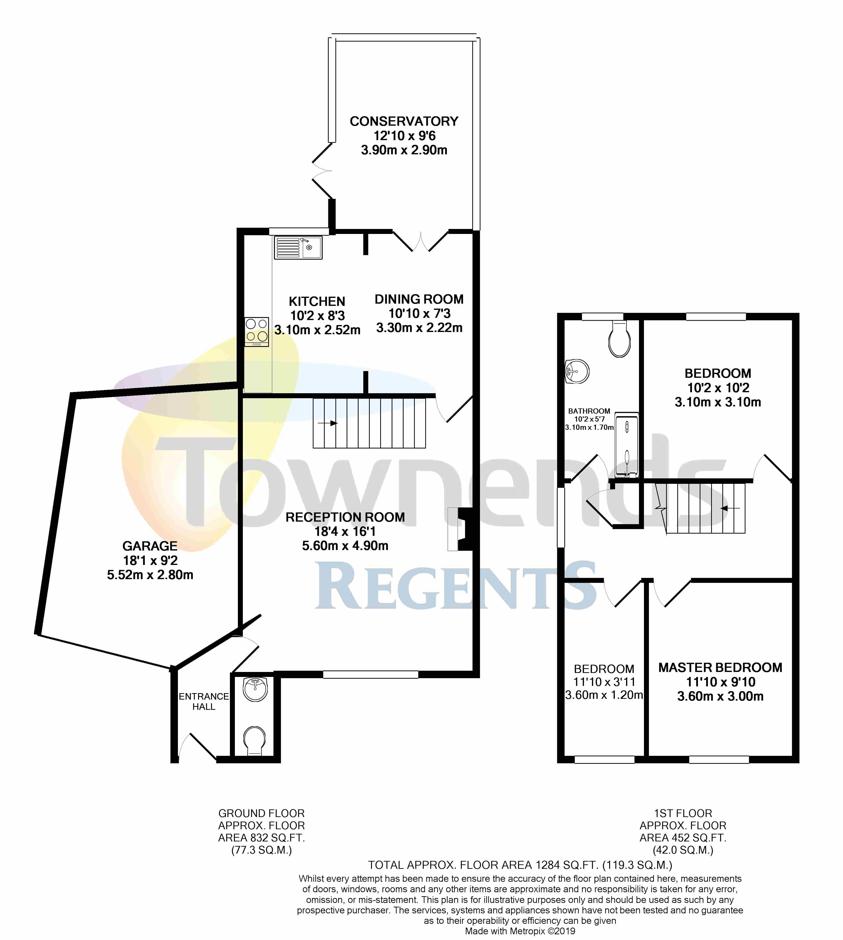 3 Bedrooms Detached house for sale in North Street, Egham, Surrey TW20