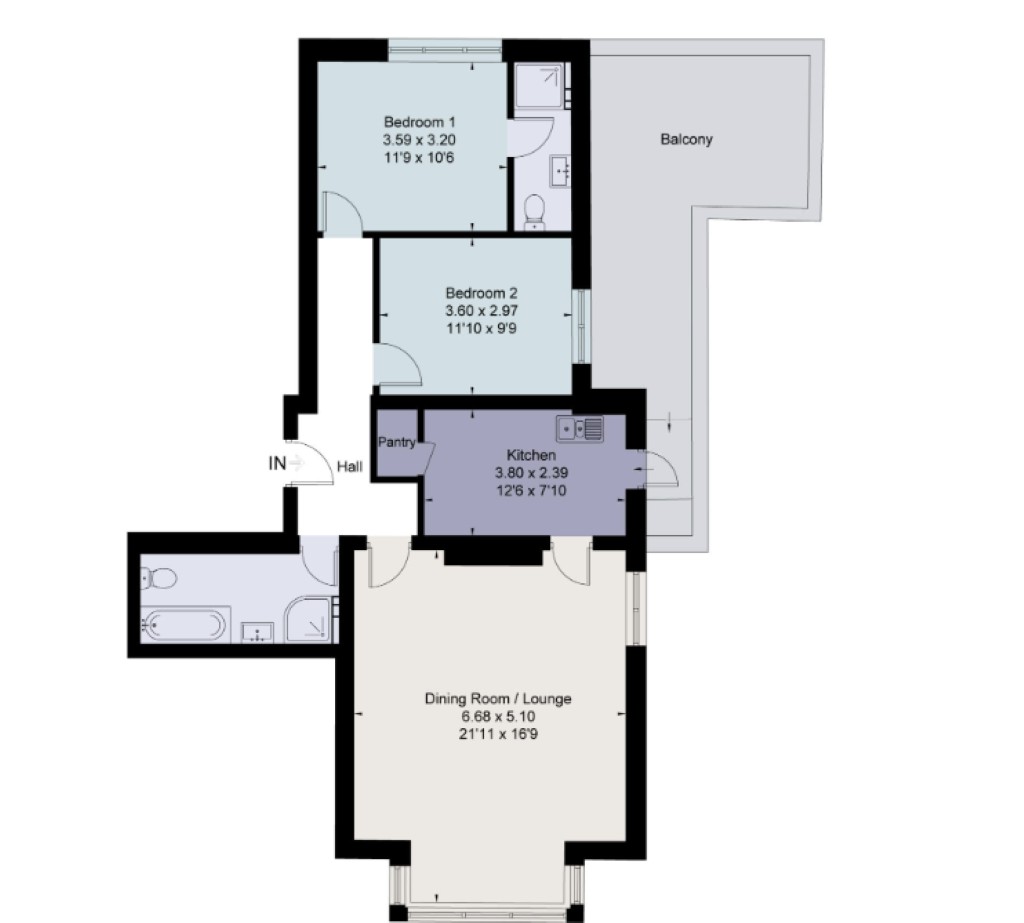 3, James Eadie Place, Station Road, Ashbourne floorplan