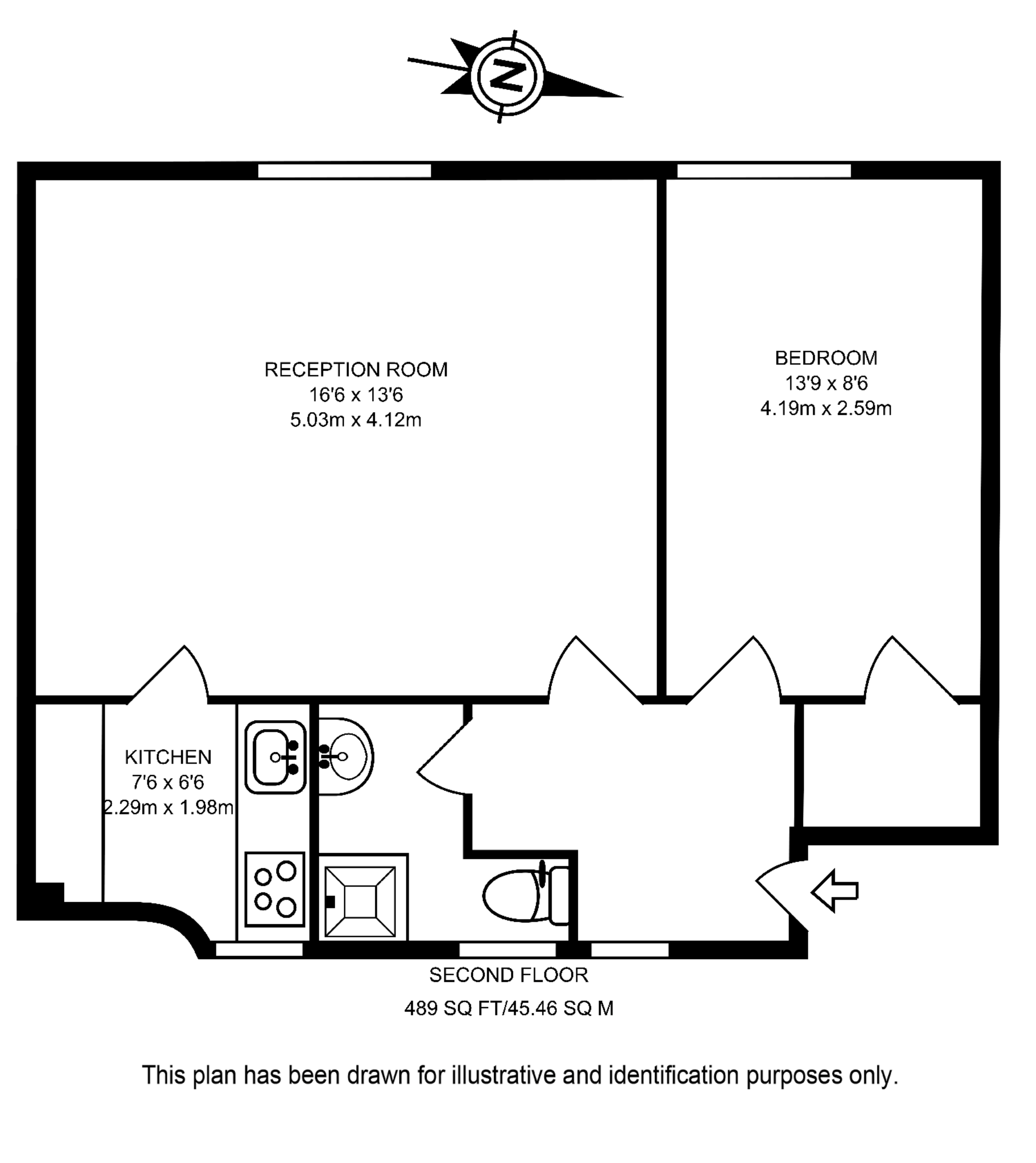 Cheniston Gardens, Kensington floorplan