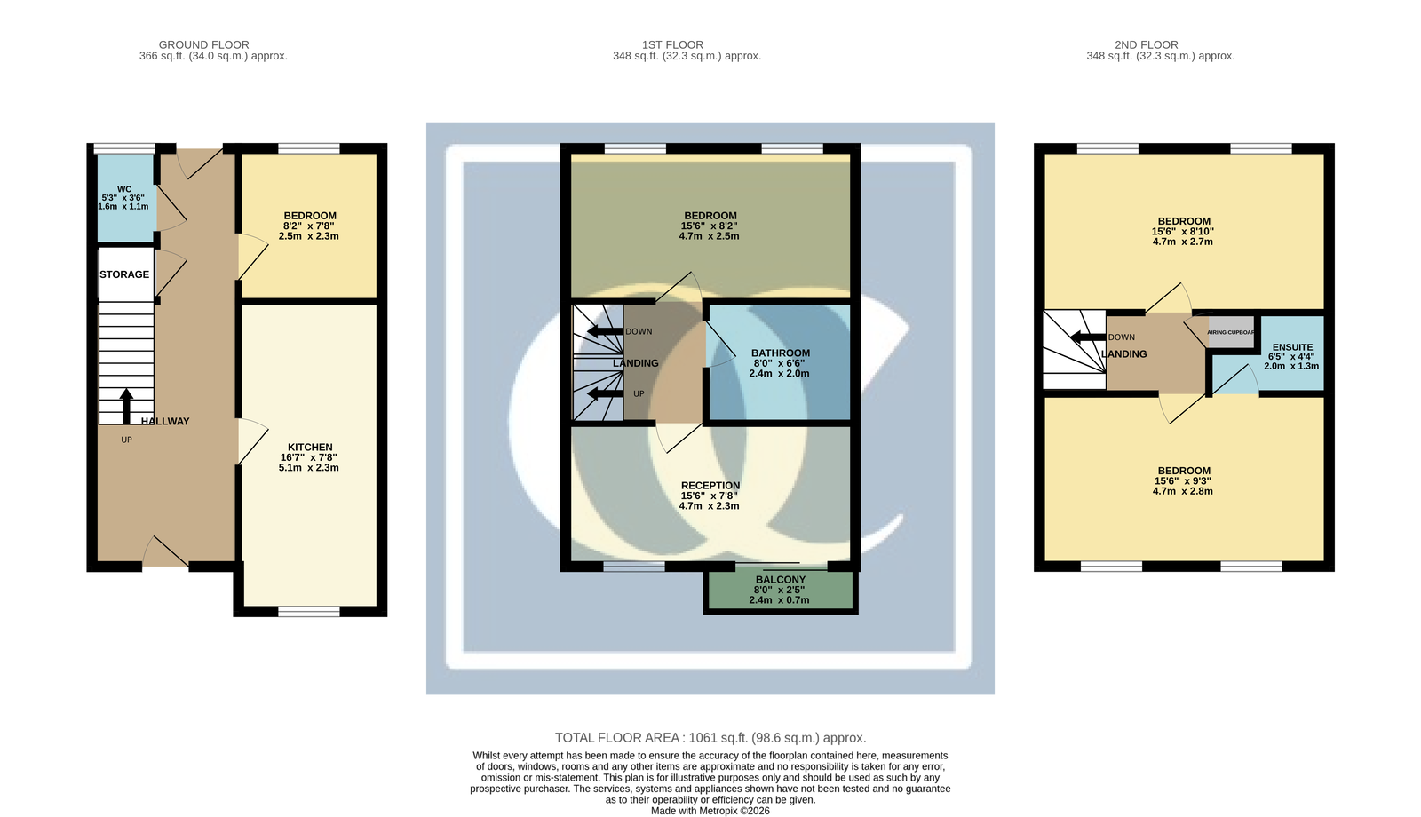 64, Kingsford Road, Coventry floorplan