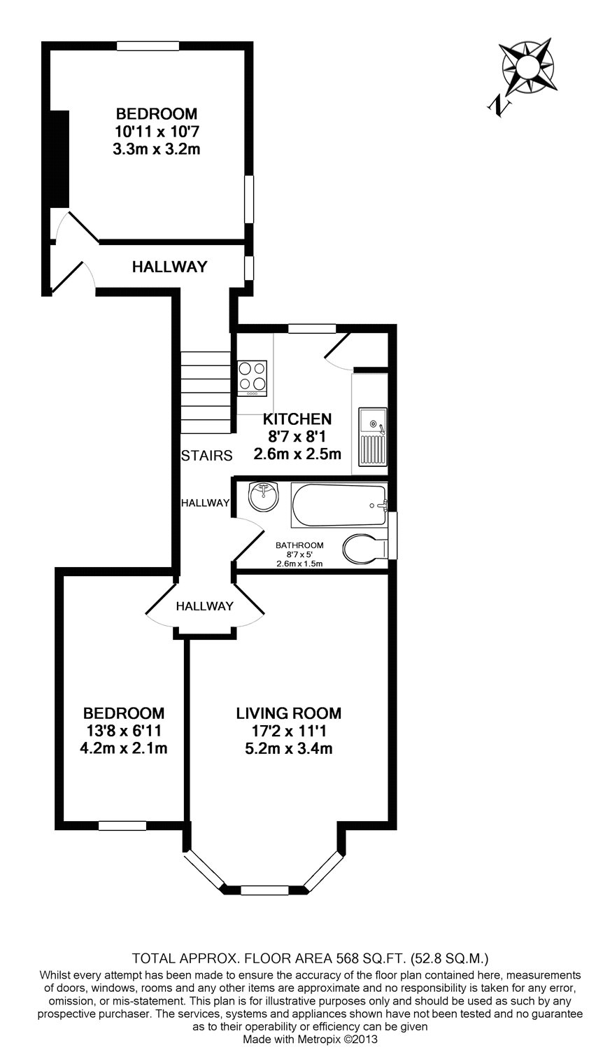 2 Bedrooms Flat to rent in Dyne Road, Brondesbury NW6