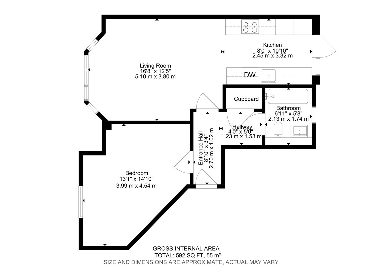 Freya Lodge, Loughton floorplan